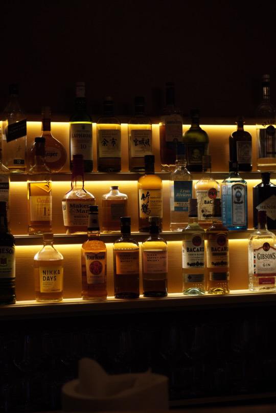 Back-bar de La Belle Époque Cannes